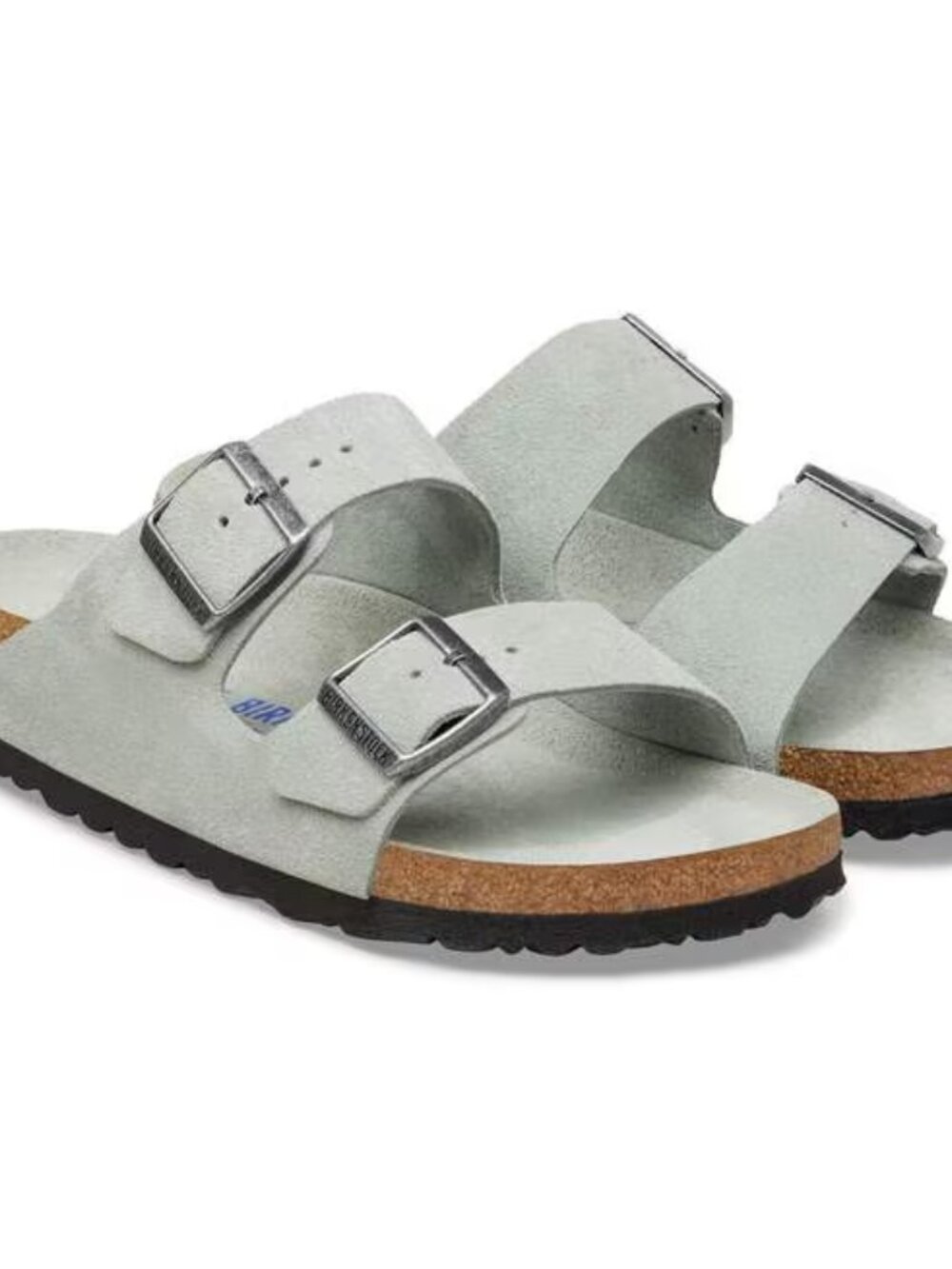 NEW Birkenstock Arizona Soft Footbed Pur Sage Sandals 40 WOmens 9 to 9.5